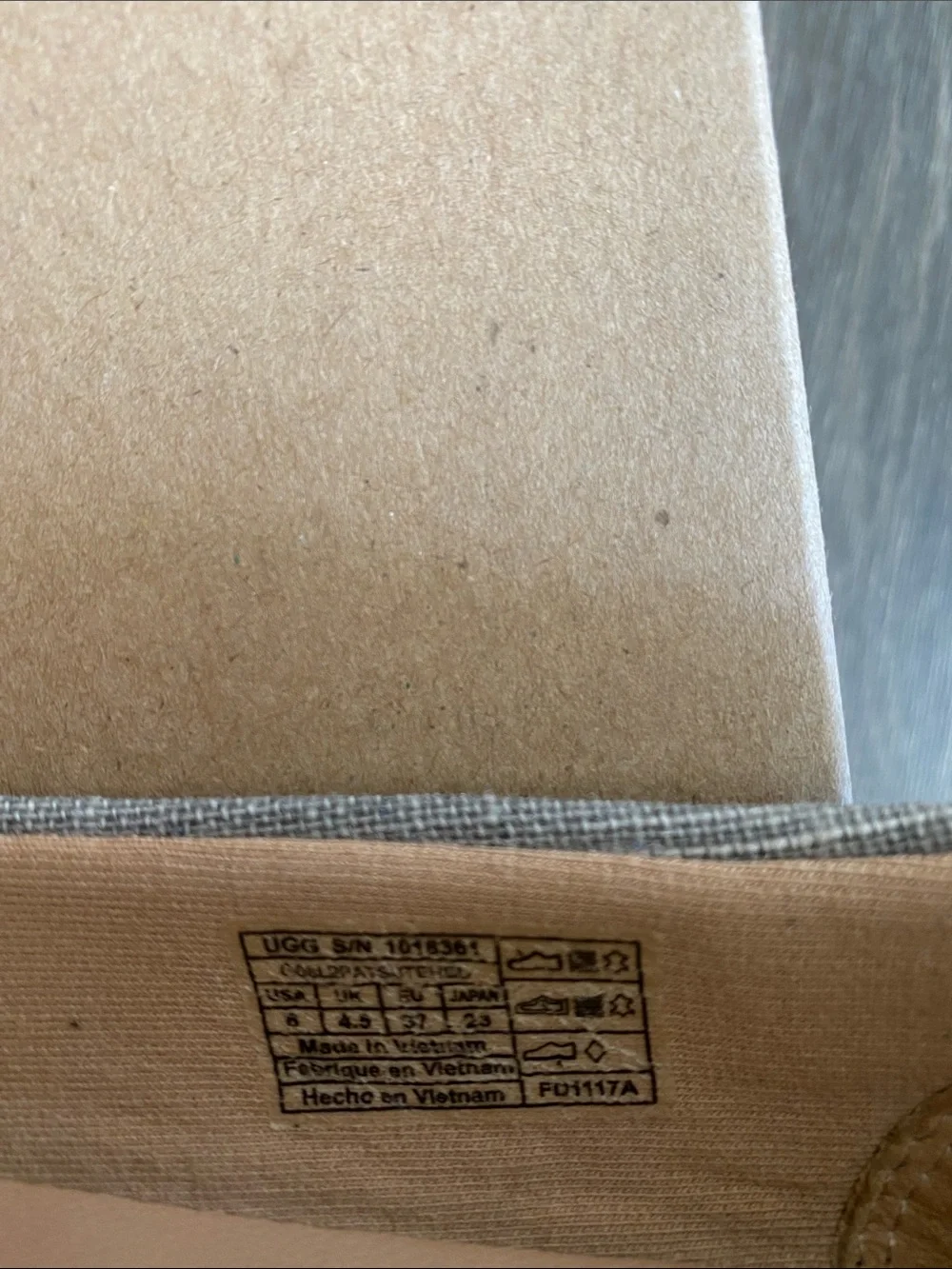 UGG ballet flats